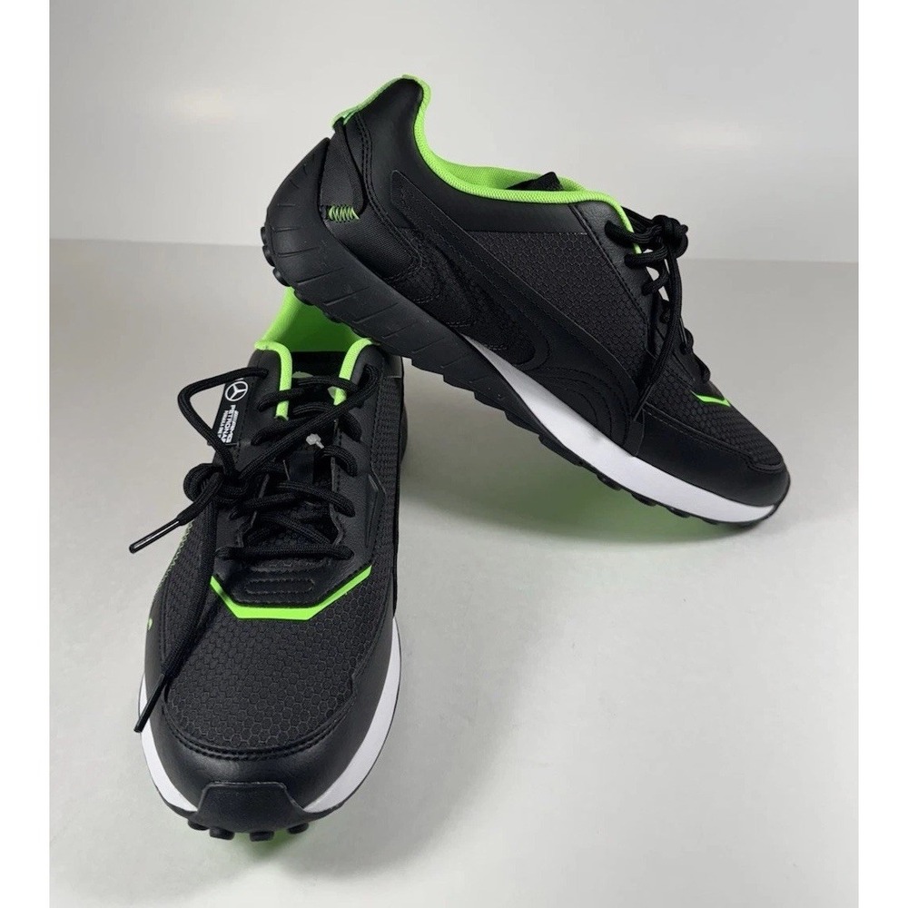 PUMA x Mercedes-AMG Petronas F1 SpeedFusion Shoes Black Men's 10 *NEW* 308427-01 - Picture 7 of 10
